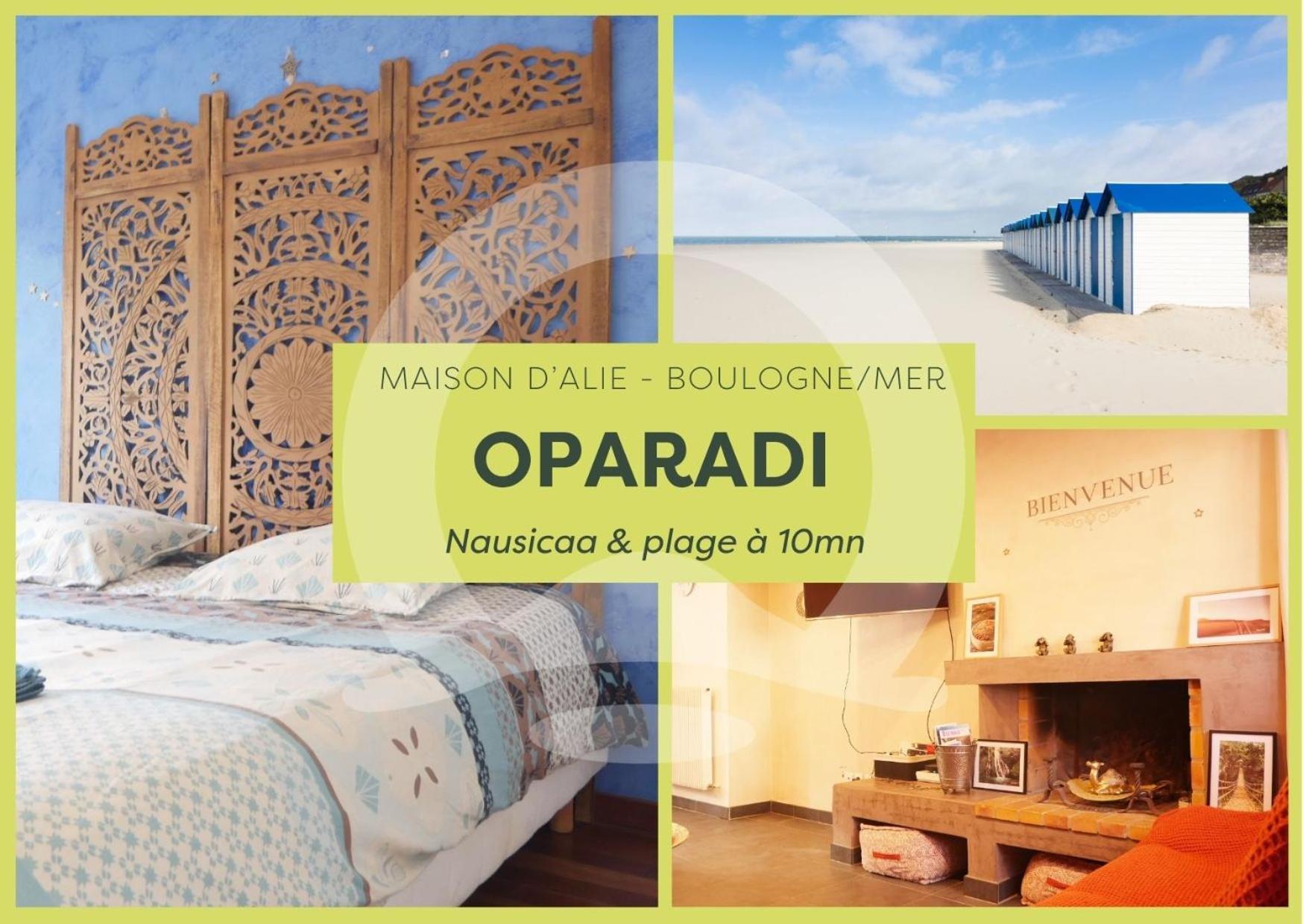 Oparadi "La Maison D'Alie" Un Souffle D'Orient Булонь-сюр-Мер Экстерьер фото